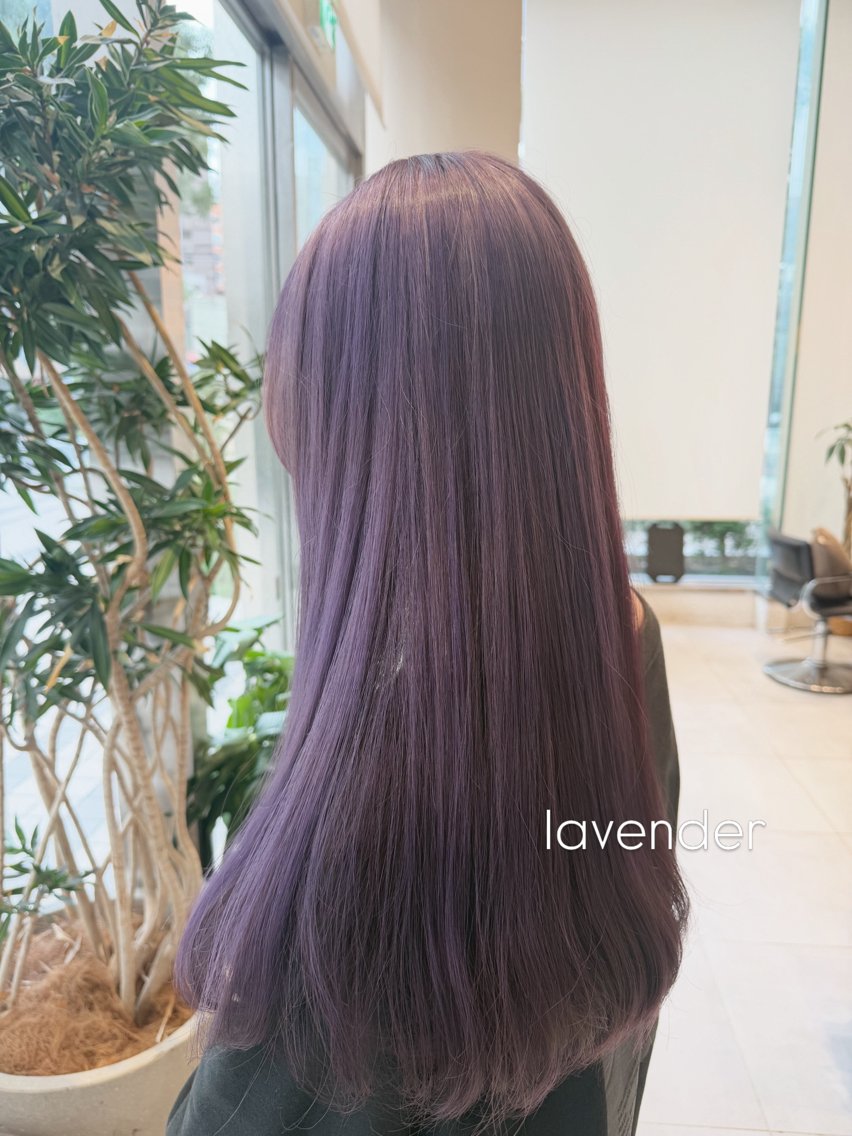 ロング ヘアカラー 葵海🤎 艶カラー／縮毛矯正のヘアスタイル