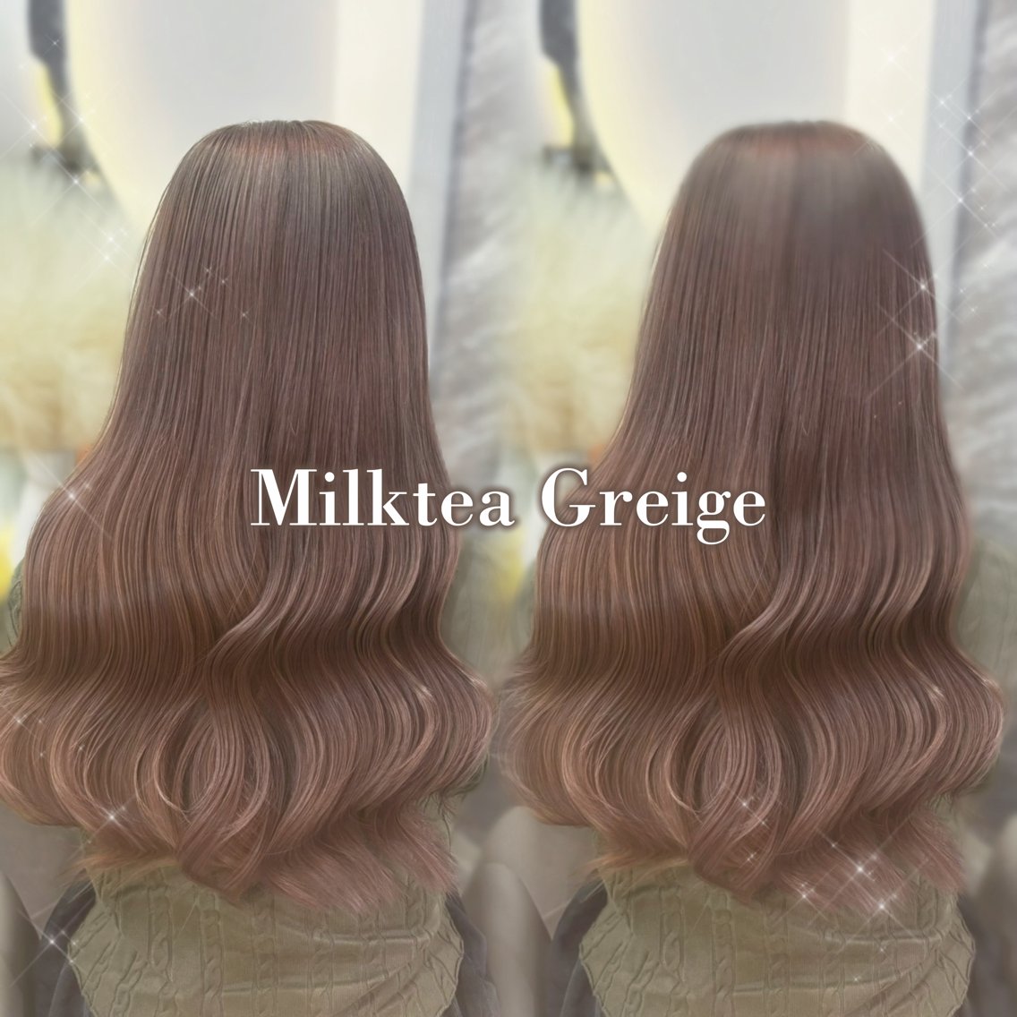 セミロング カラー ヘアカラー トリートメント 💎あおい💎大宮/ 艶髪/ワンカラー🫧のヘアスタイル