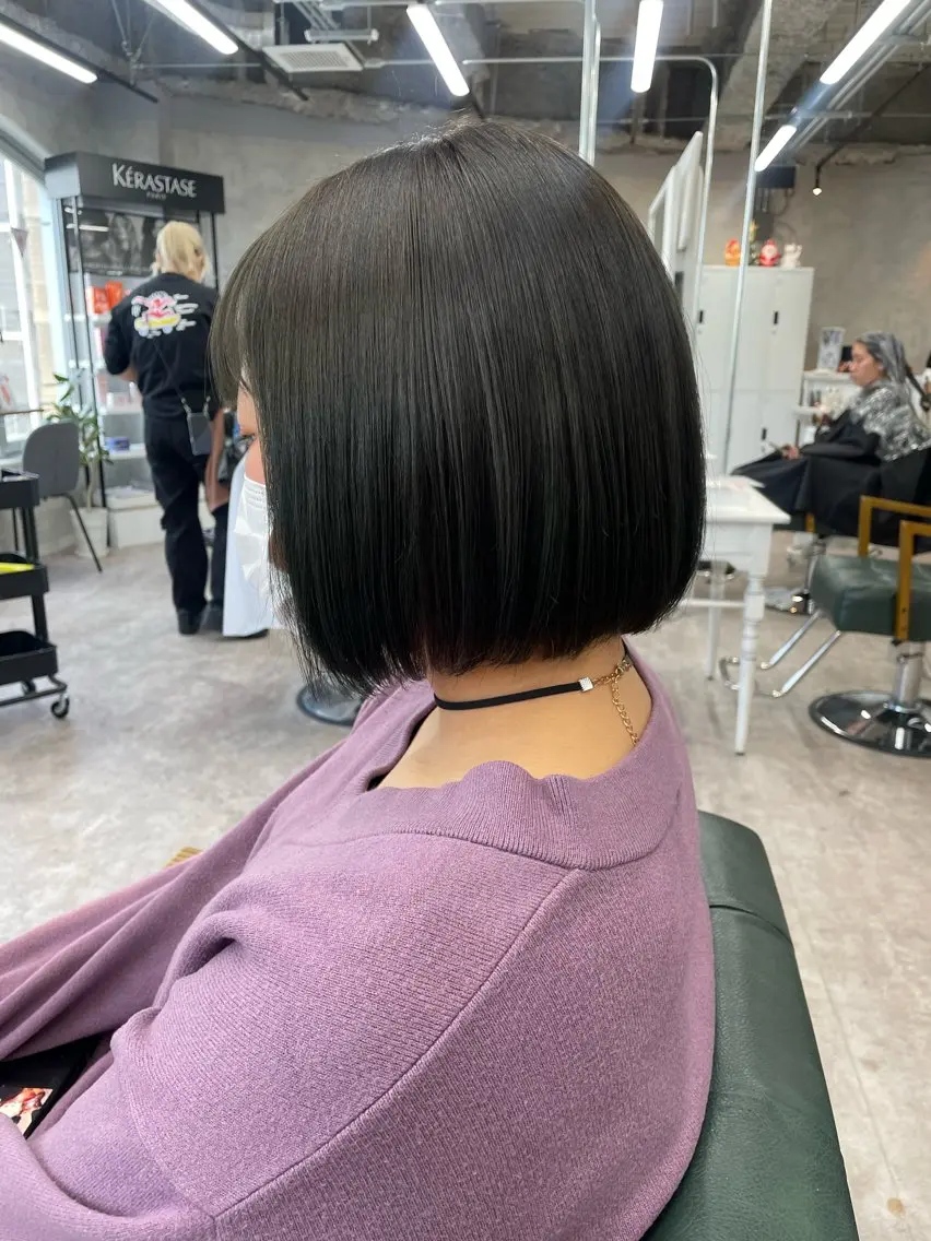 ショート カラー カット ヘアカラー トリートメント 似合わせ🌿‬髪質 改善🧸RYUGOのヘアスタイル