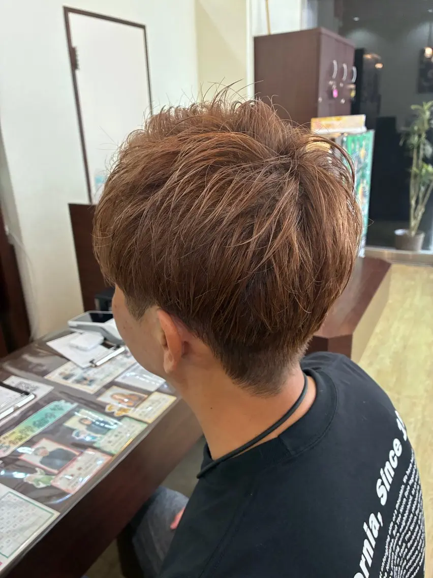 ショート ショートヘア カット メンズ特化美容師 Ryoのヘアスタイル