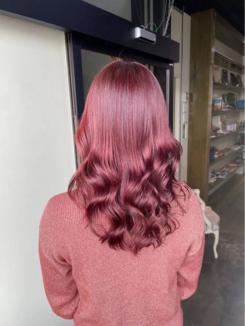 セミロング カラー ナチュラル🫧透明感 艶髪✨️亘 蓮太のヘアスタイル