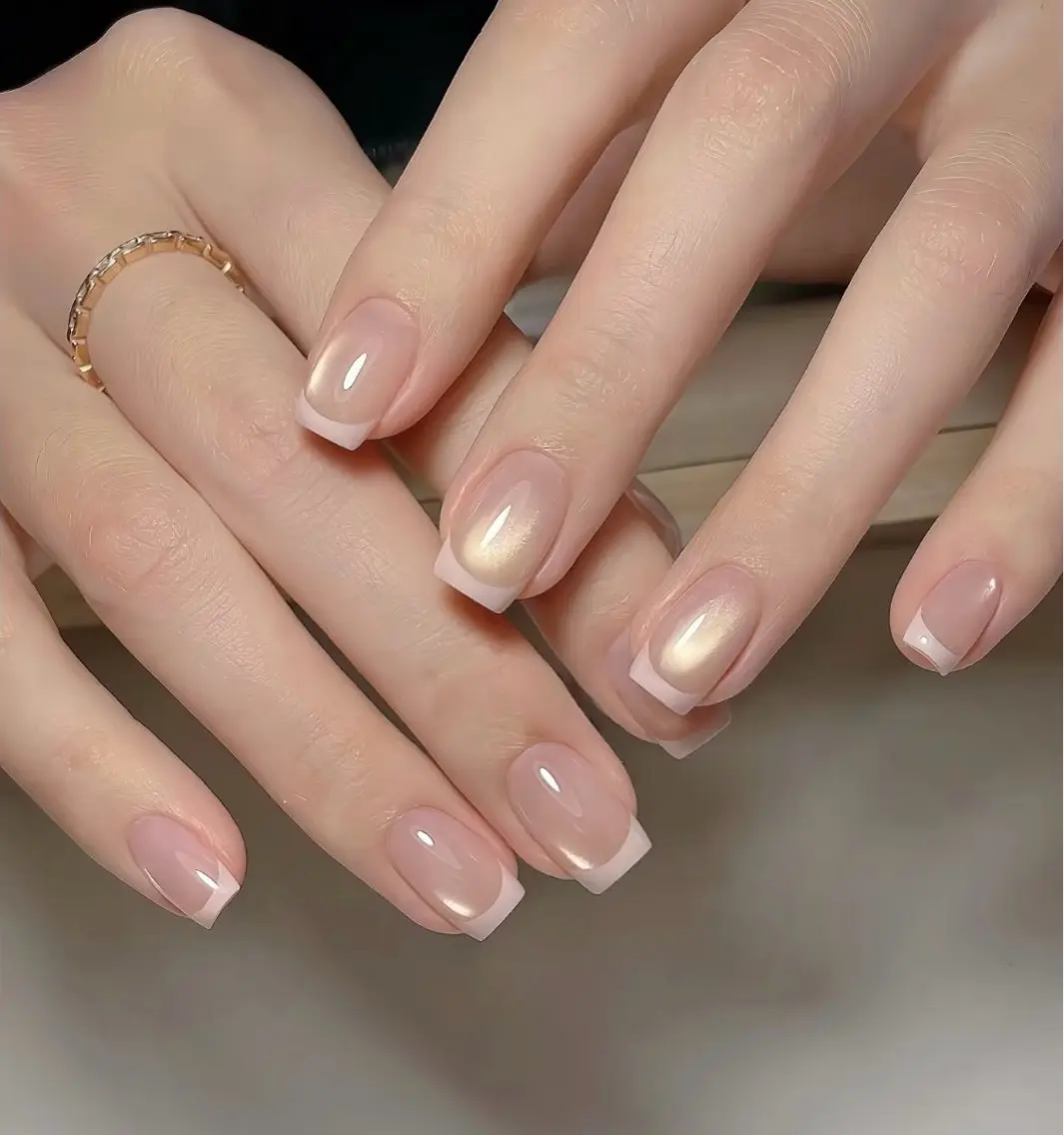 ネイル チークネイル 桜ネイル 長さ出し フットネイル フレンチネイル ビューティー ネイルのネイルデザイン