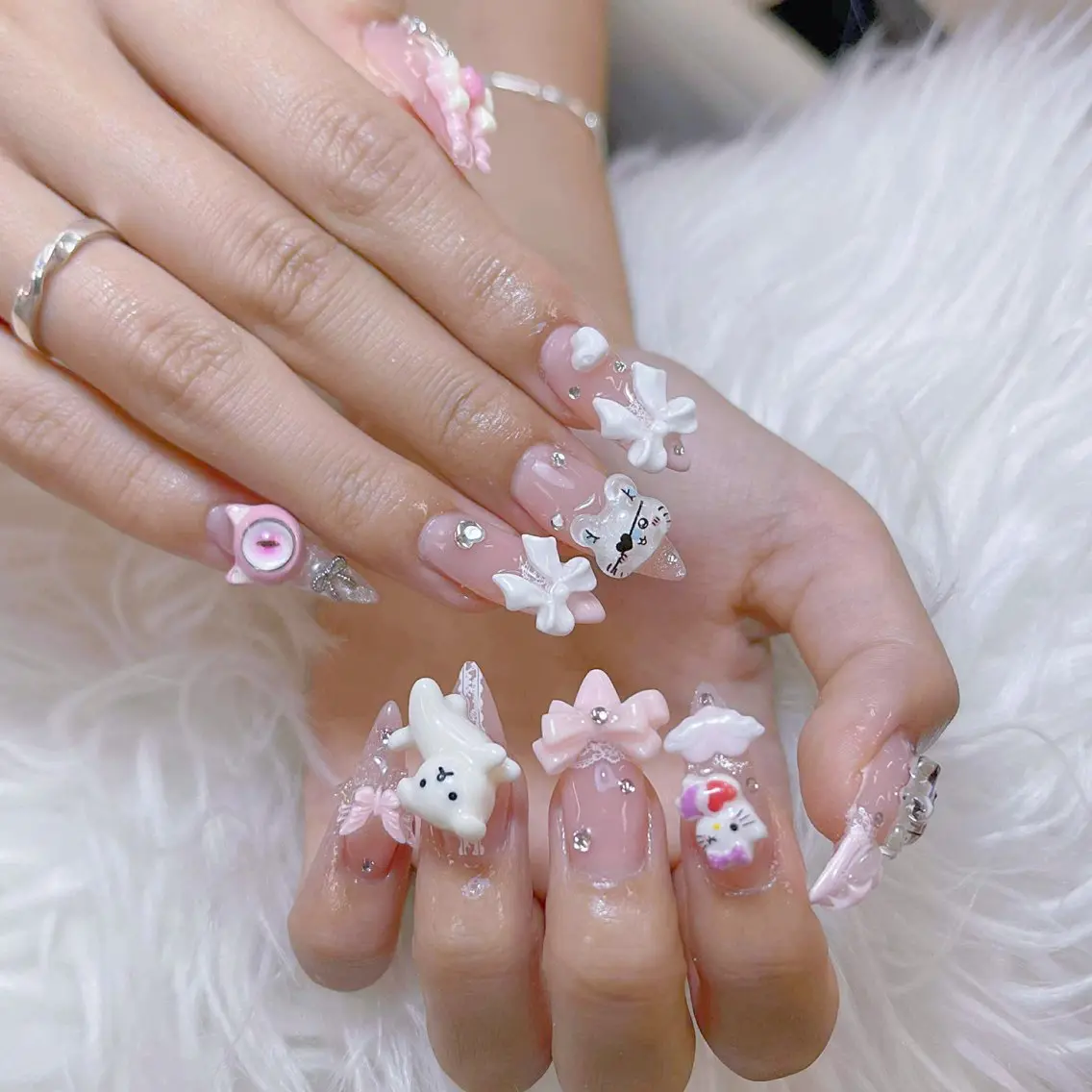 ネイル ハンドネイル ANH NAIL ゴテゴテ専門店💎のネイルデザイン