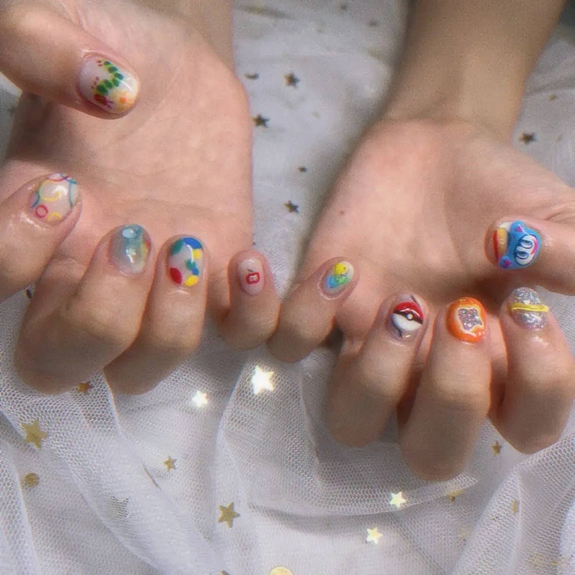 ネイル 持ち込み ハンドネイル piyo 🌼*・のネイルデザイン