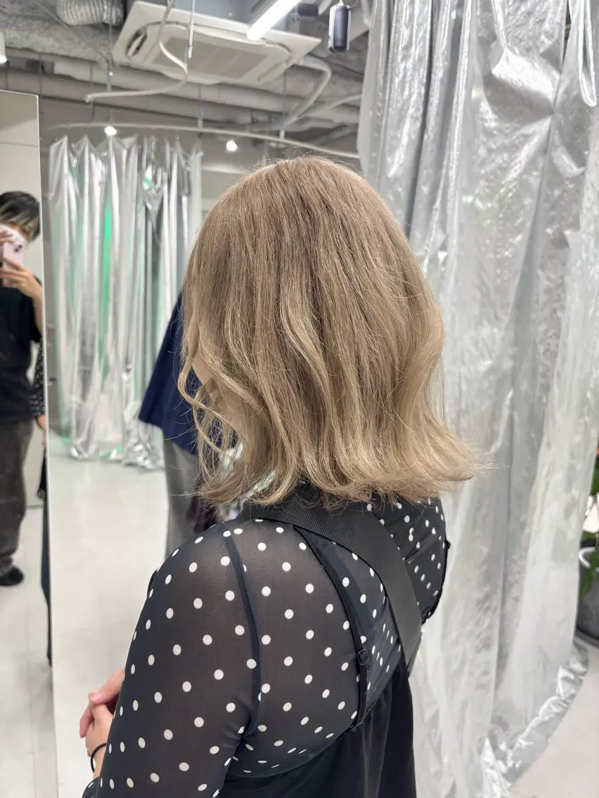 ショート カット ヘアカラー トリートメント ヘアセット 🎗副店長/井上 竜 ブリーチ指名No.1のヘアスタイル