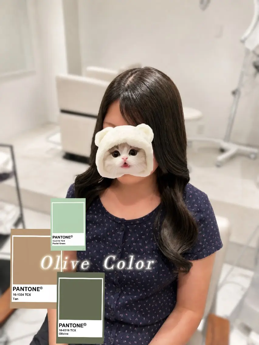 ロング カット ヘアカラー トリートメント 色落ちまで可愛い艶髪 /韓国/マツエクのヘアスタイル