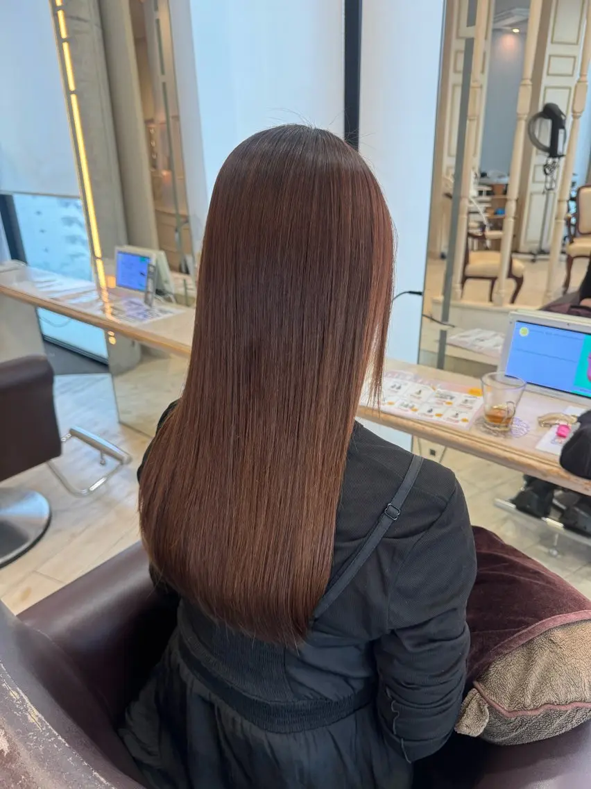 縮毛矯正 🍪ﾖｼｲﾊﾙﾈ🍪 ﾗﾍﾞﾝﾀﾞｰｶﾗｰのヘアスタイル