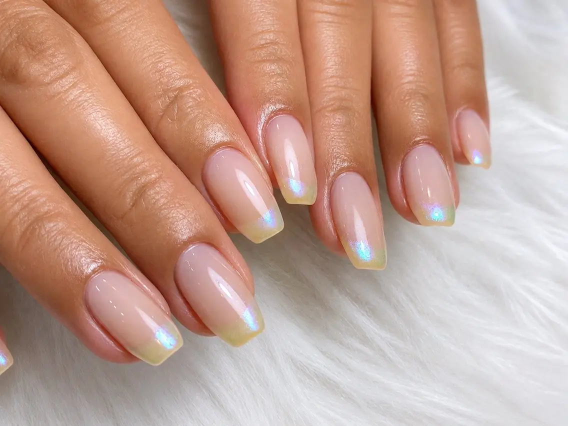 ネイル フレンチネイル ミラーネイル ハンドネイル Mia nail 【平尾駅徒歩8分】のネイルデザイン