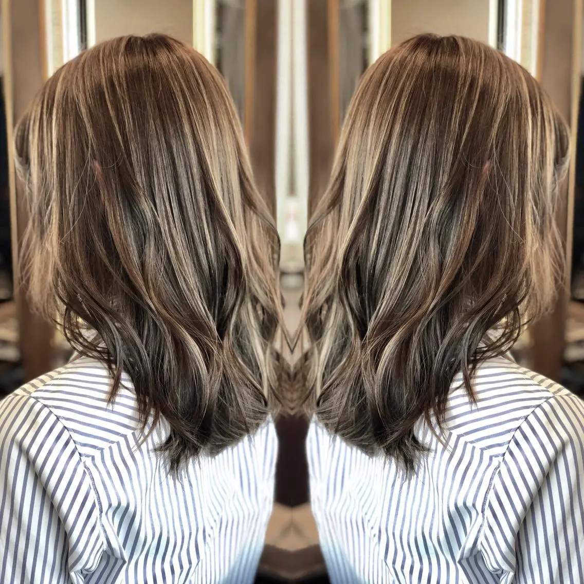ロング カラー 店長 RYOJIのヘアスタイル
