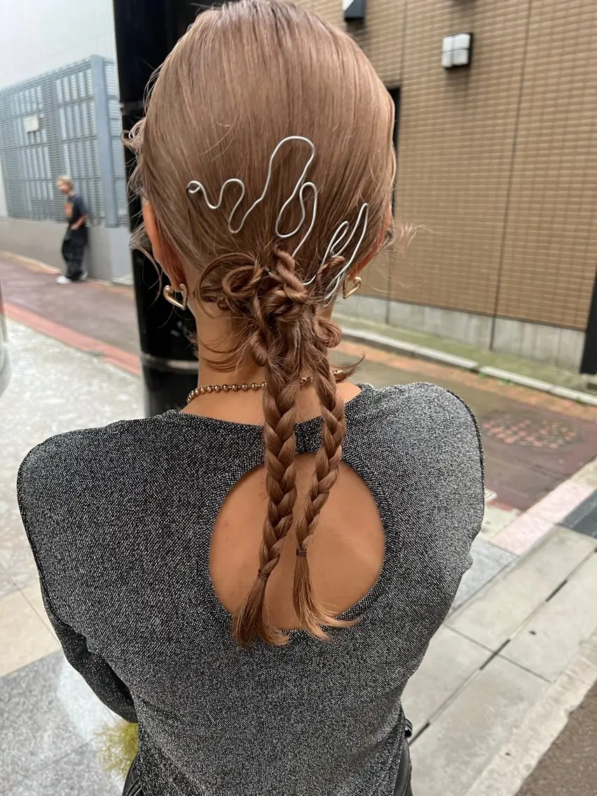 ヘアアレンジ ヘアメイク美容師 ayanoのヘアスタイル