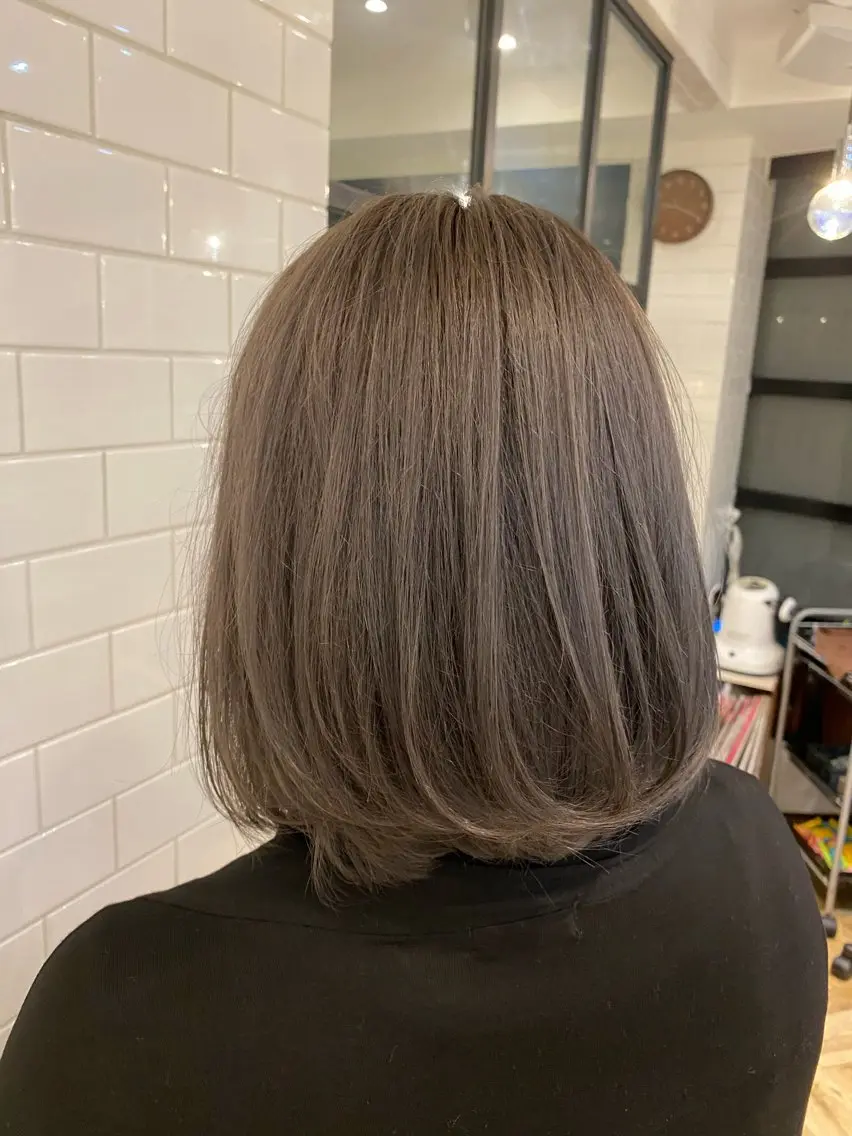 ショート カラー カット ヘアカラー 🌈髪質改善🌈 過去の1艶サラ体験✨のヘアスタイル