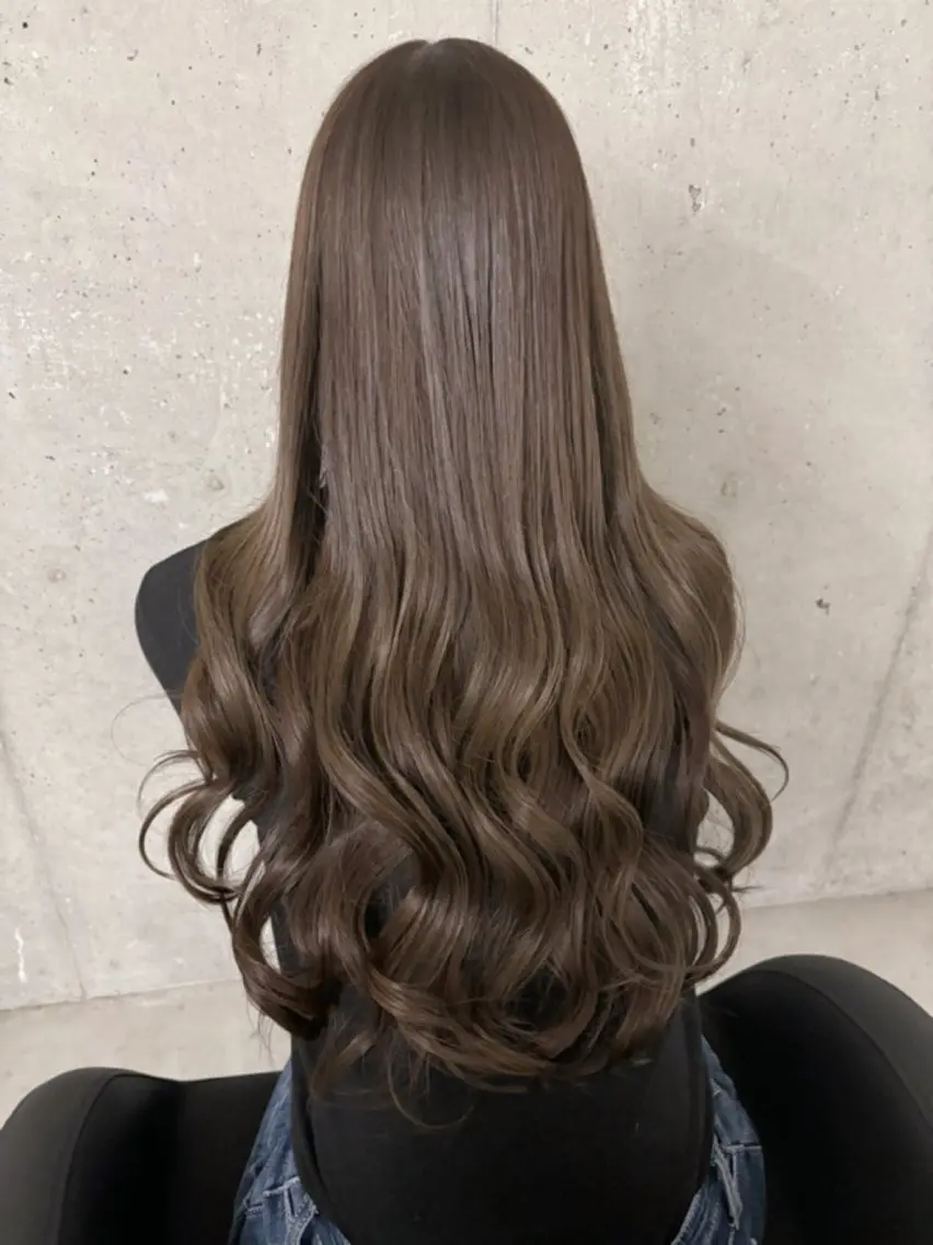 ロング カット ヘアカラー CHAINON 近鉄奈良店のヘアスタイル