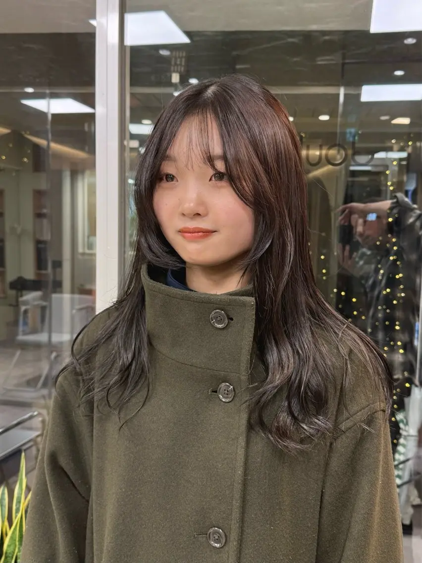 セミロング カラー カット ヘアカラー トリートメント KOHNO/ ナチュラルレイヤーのヘアスタイル