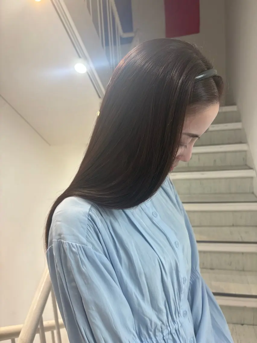 ロング カラー ヘアカラー アヤノ/ 似合わせカット✂️のヘアスタイル