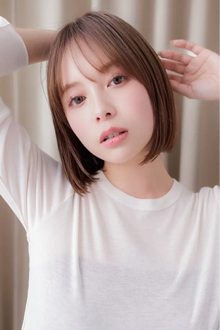 ショート カラー 鈴木 はるかのヘアスタイル
