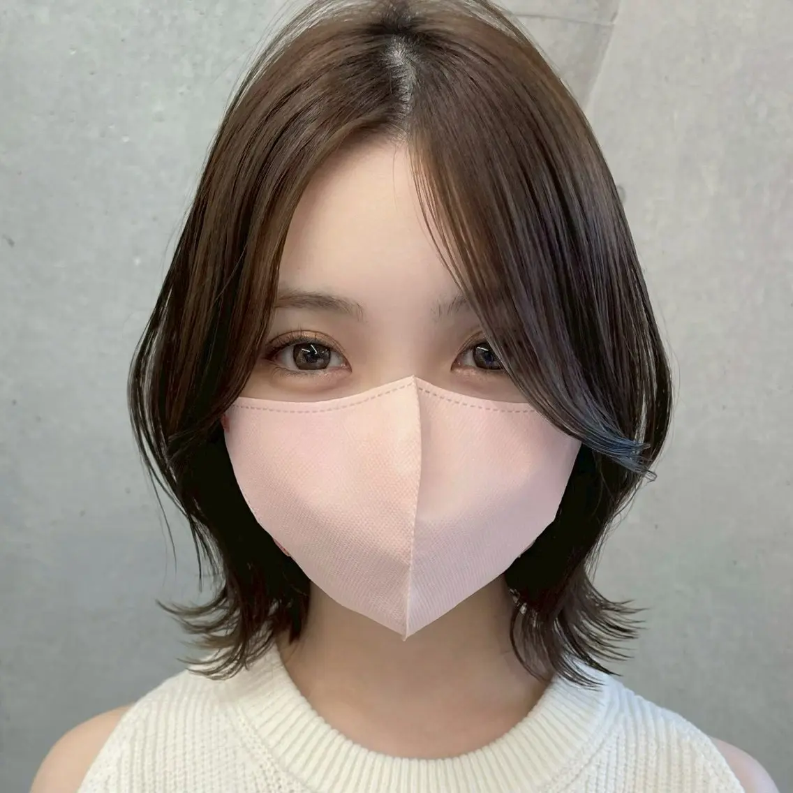 ショート ヘアカラー トリートメント ユウタ/無料 縮毛矯正モデル募集中のヘアスタイル
