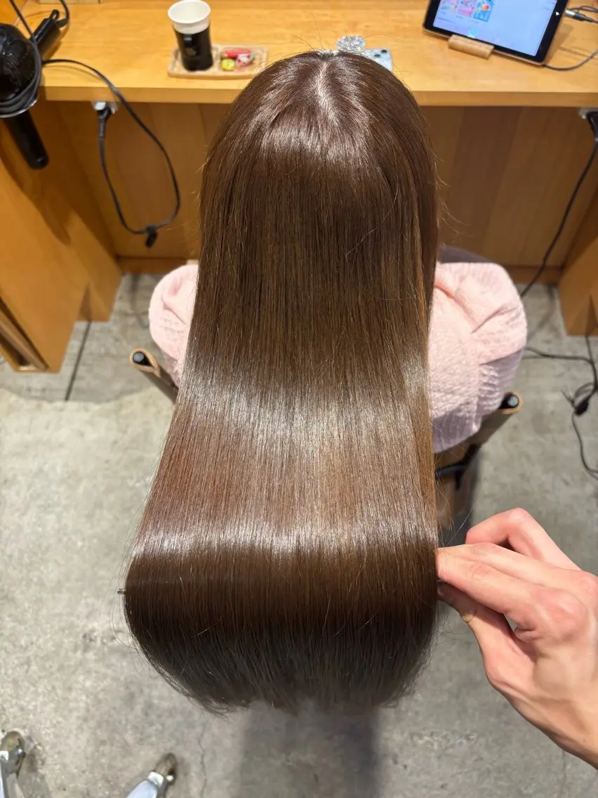 ロング カット ヘアカラー トリートメント 【Amphi Tokyo】宮原のヘアスタイル