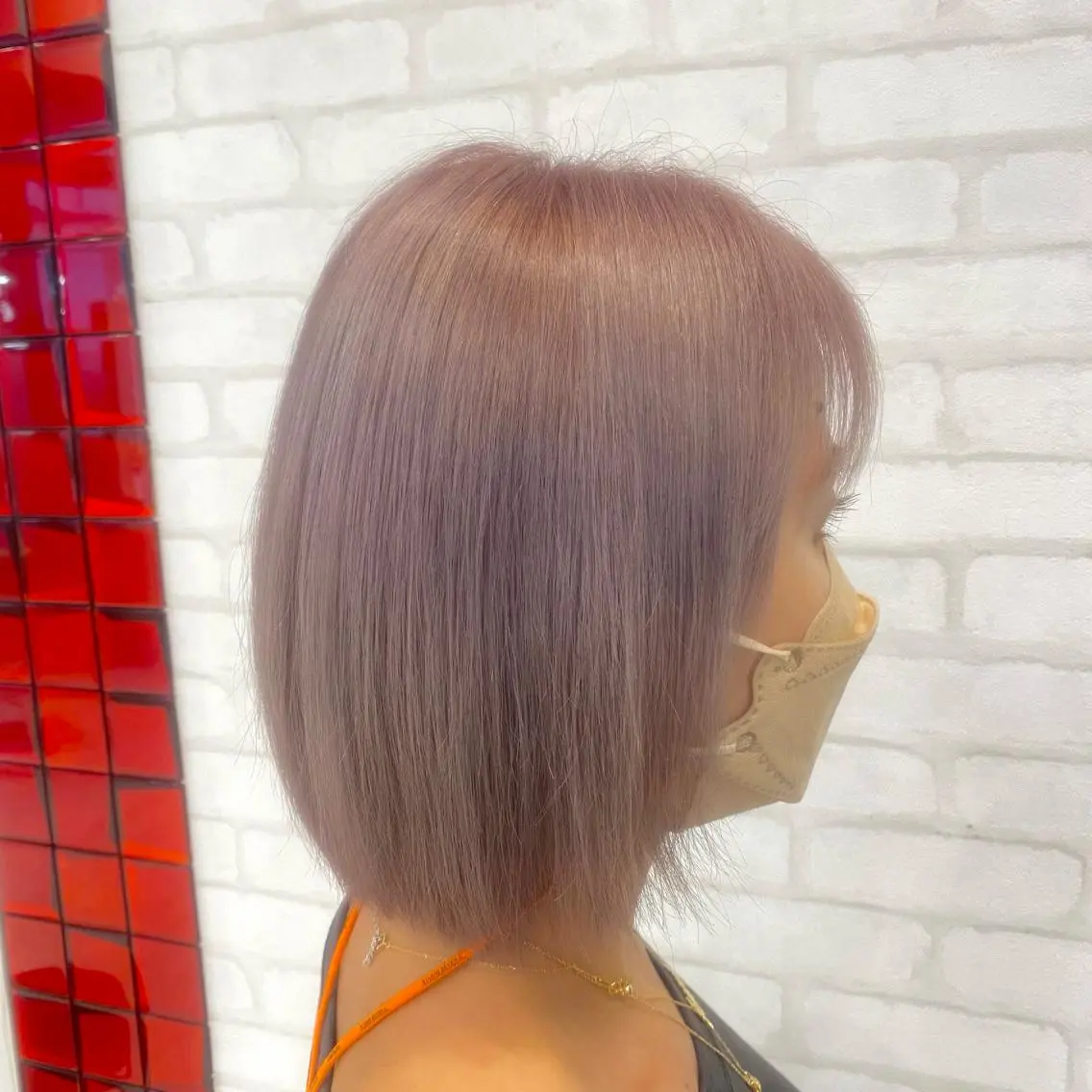 ショート カラー パーマ ヘアアレンジ ULTOWA/銀座 ERIのヘアスタイル