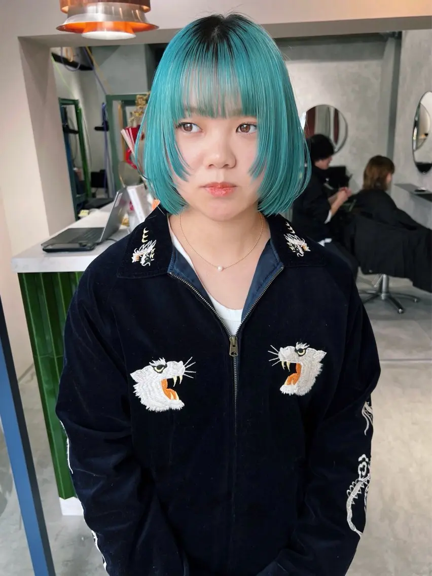 ショート カラー ヘアカラー トリートメント 🧡色落ちまで2度 楽しめる🧡ヨシキのヘアスタイル
