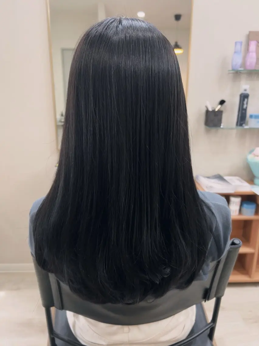 ロング カラー 加藤 諒のヘアスタイル