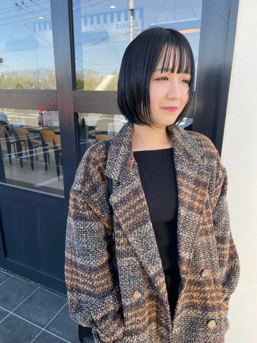 ショート カラー カット ヘアカラー イメチェン美容師⭕️ 富永健太のヘアスタイル