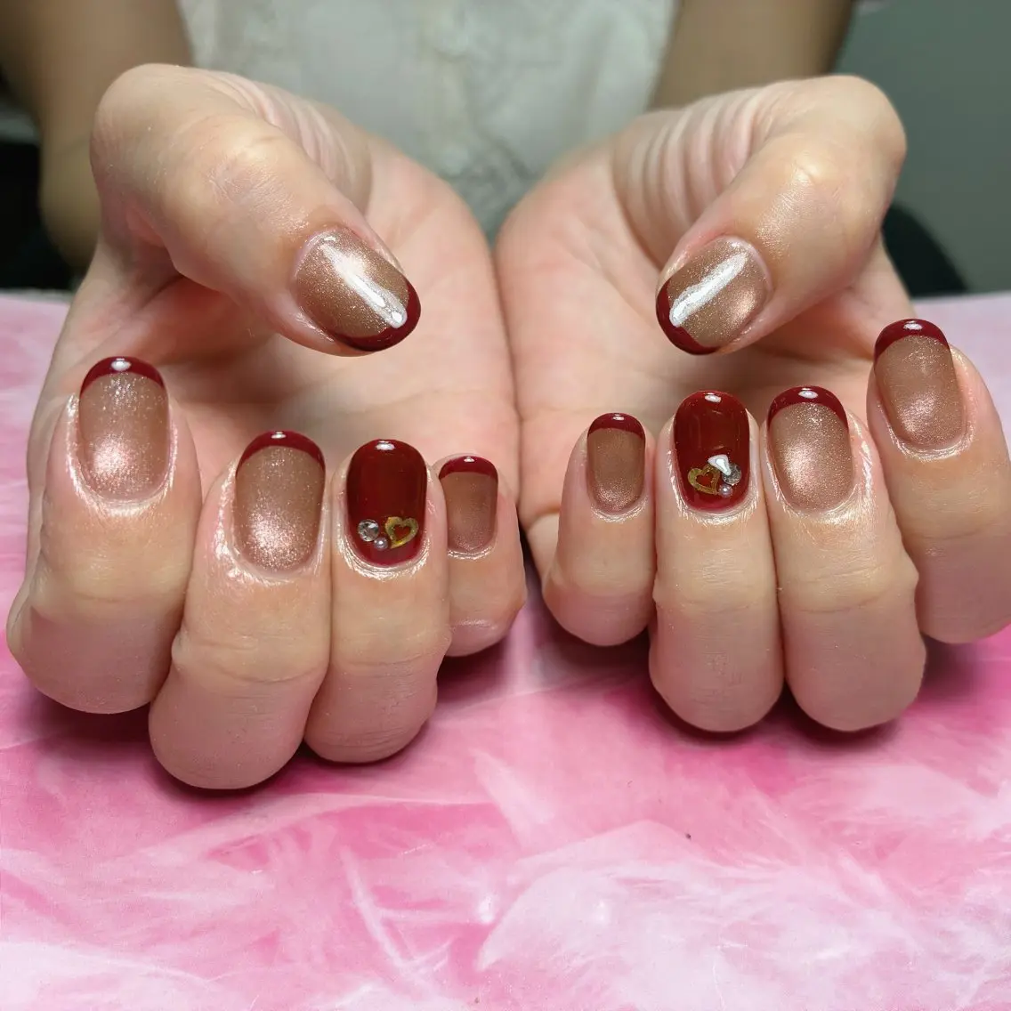 ミディアム ハンドネイル hs nail salonのネイルデザイン