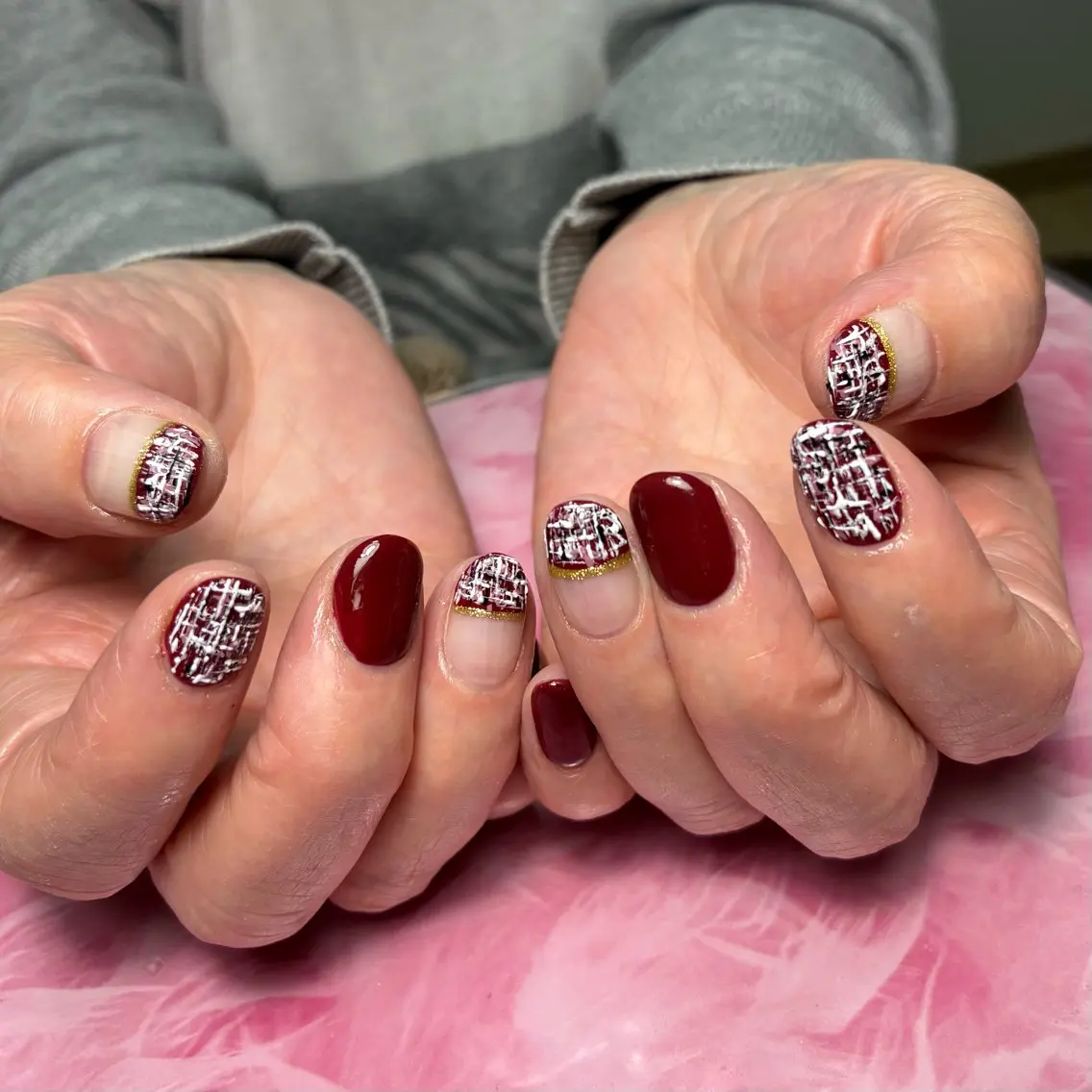 ショート ハンドネイル hs nail salonのネイルデザイン
