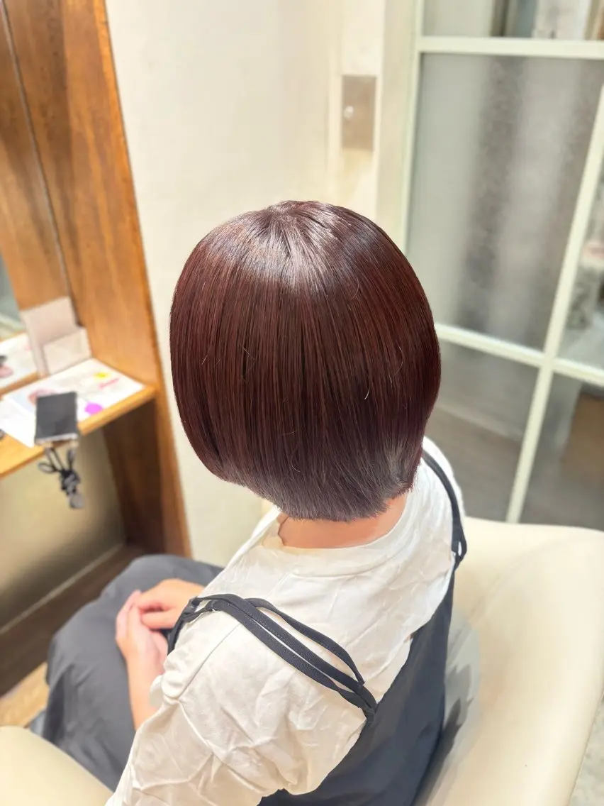 ショート カラー ヘアカラー カットモデル募集❗️ 清野 海真のヘアスタイル