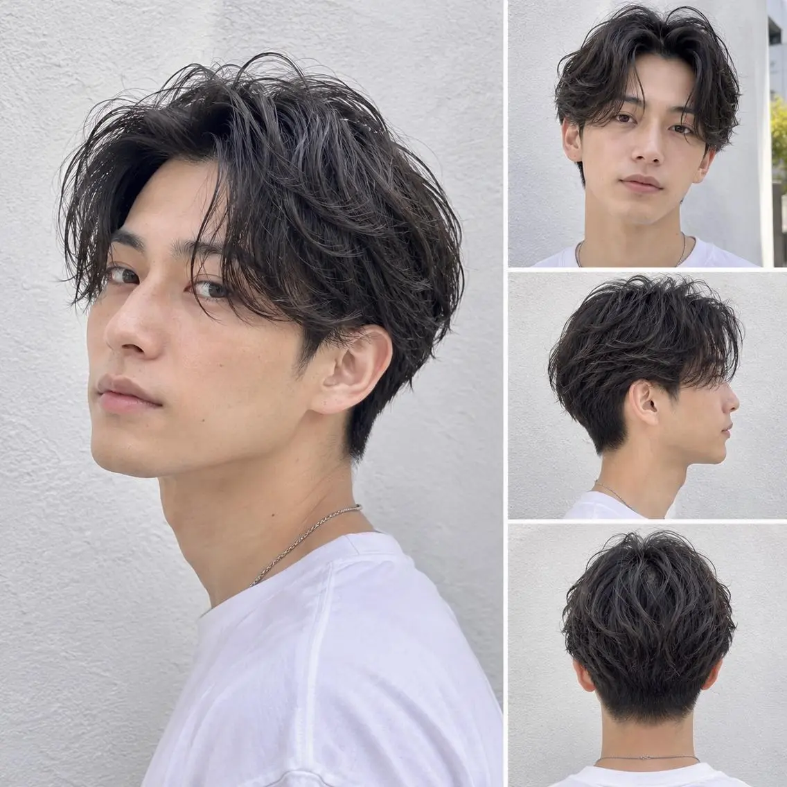 メンズ パーマ カット ヘッドスパ HAYATE/ メンズ/パーマのヘアスタイル