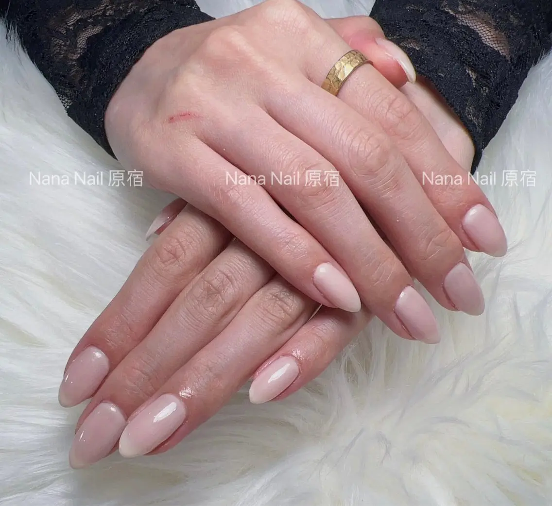 ネイル ワンカラーネイル ハンドネイル Unicorn Nail原宿表参道のネイルデザイン