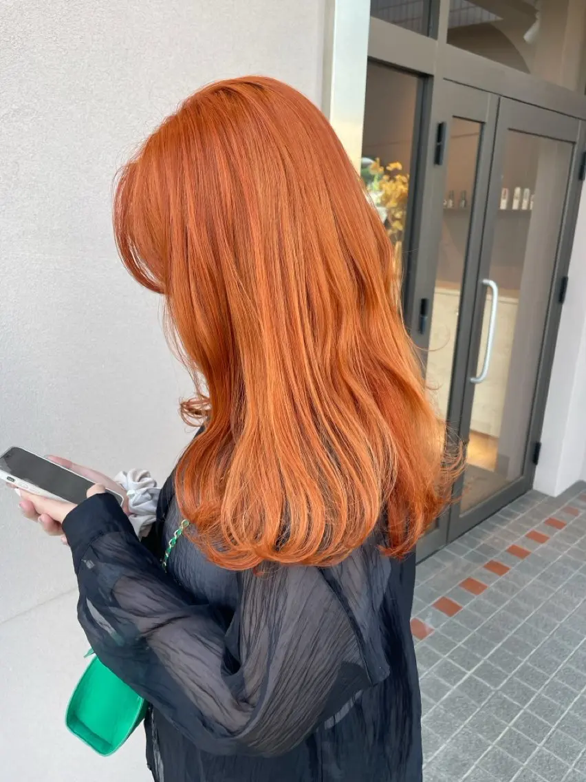 ロング カラー カット ヘアカラー 岐阜/各務原 スタイリスト🎀のヘアスタイル