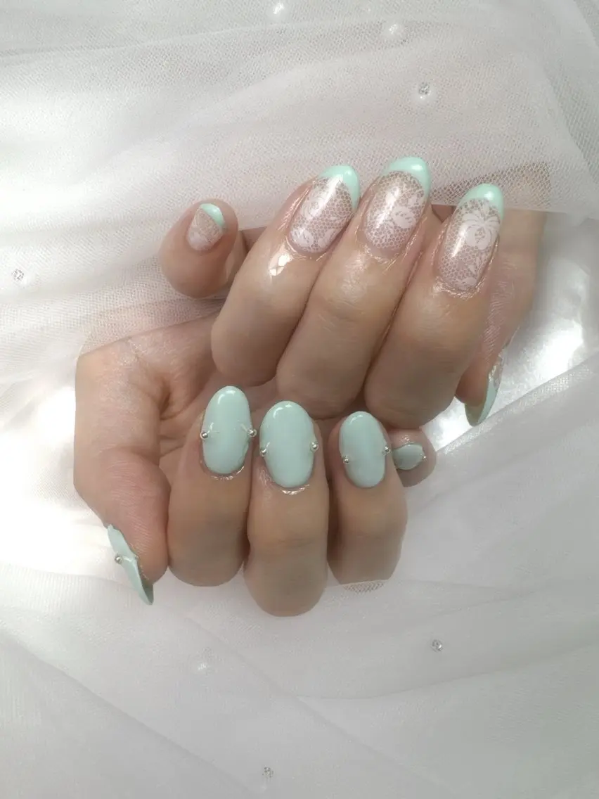 ネイル アートネイル チークネイル ドット フットネイル フレンチネイル ハンドネイル Queeens nailのネイルデザイン