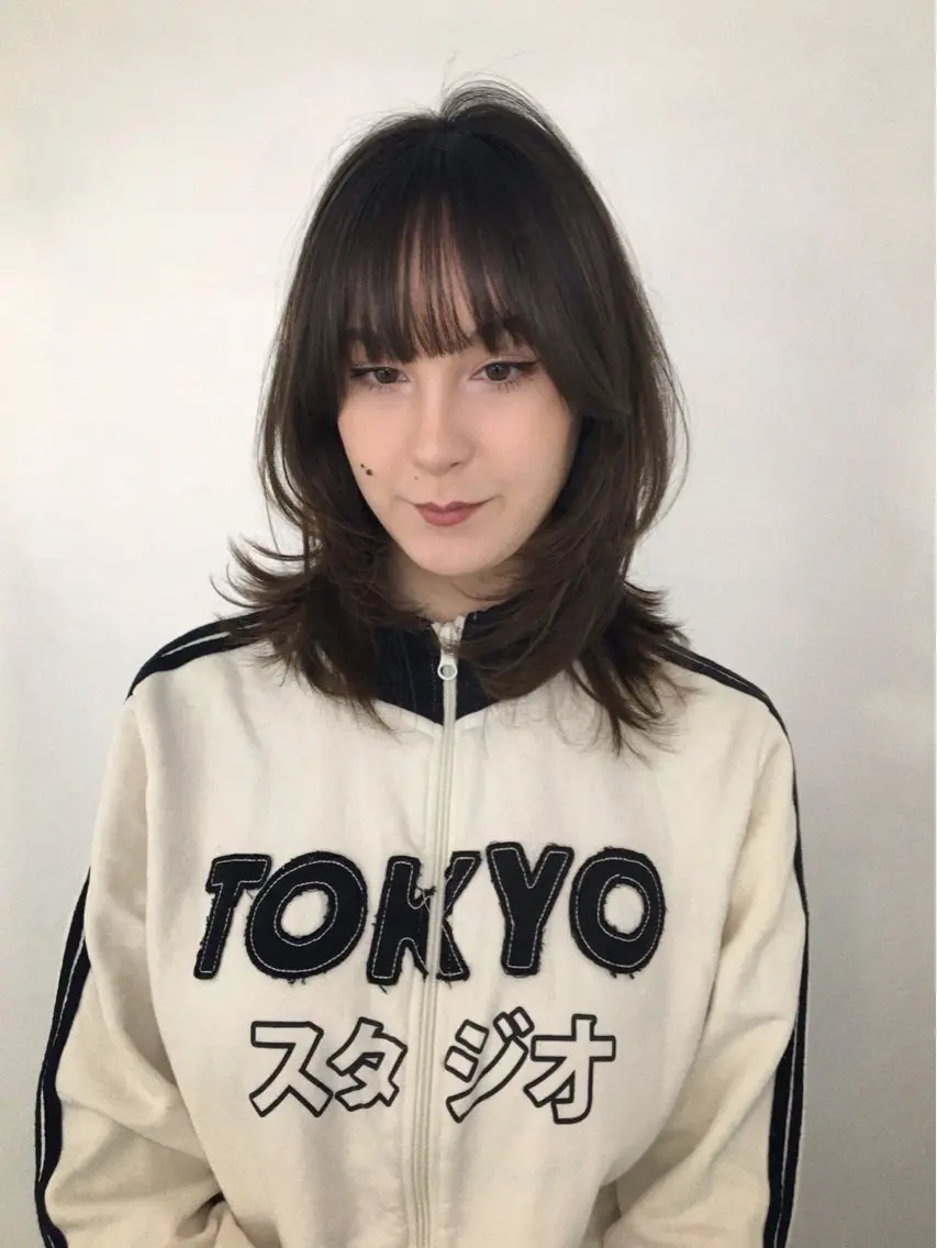 ミディアム ヘアカラー トリートメント Hanaka 🪷のヘアスタイル