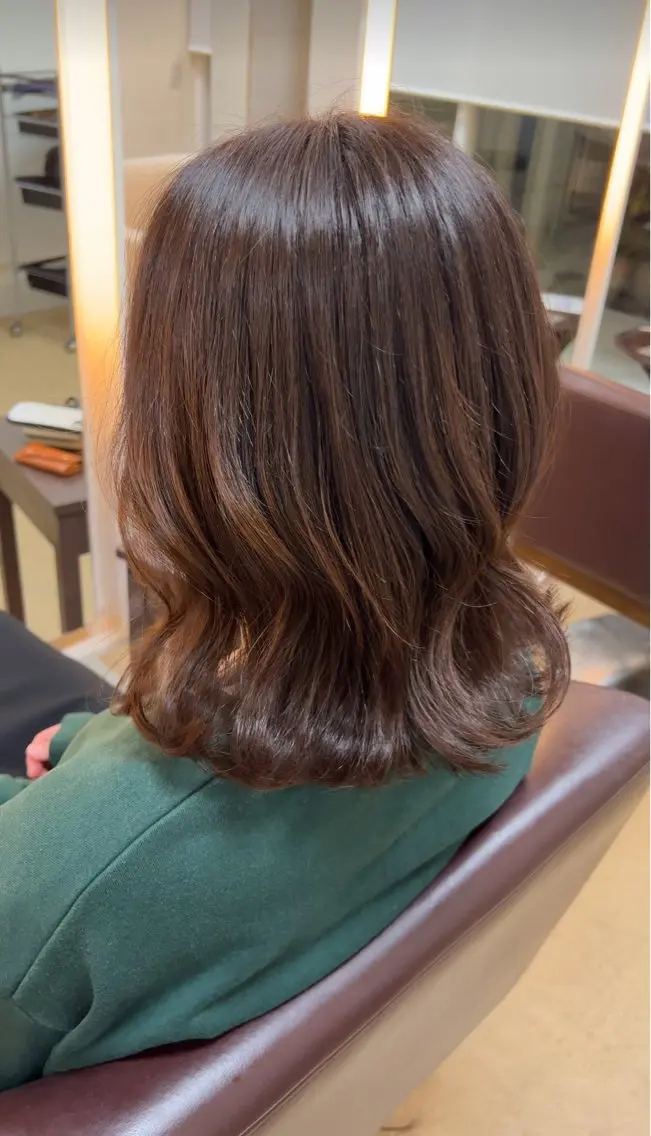 ミディアム GRAN LUSSO 【MIHARU】のヘアスタイル