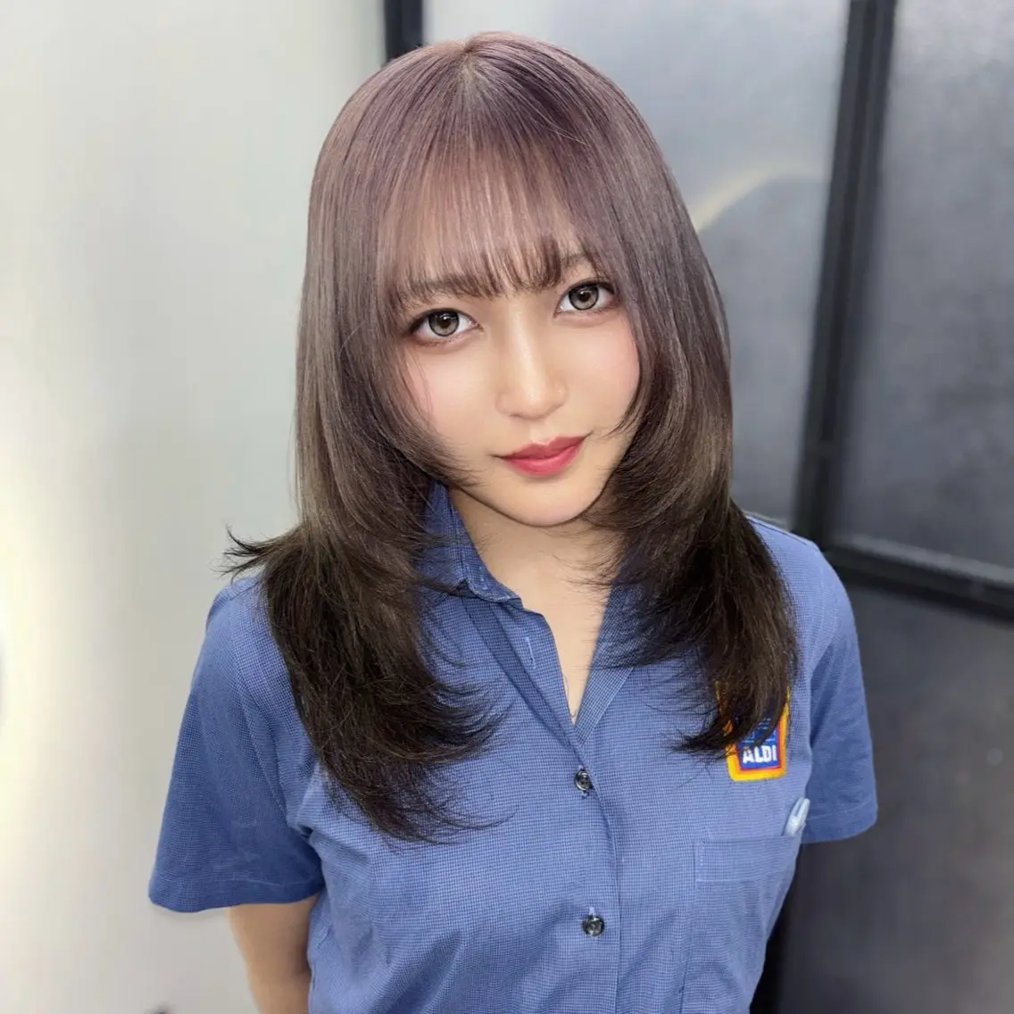 ロング カラー ヘアカラー Ren. 🦋デザインカラーのヘアスタイル