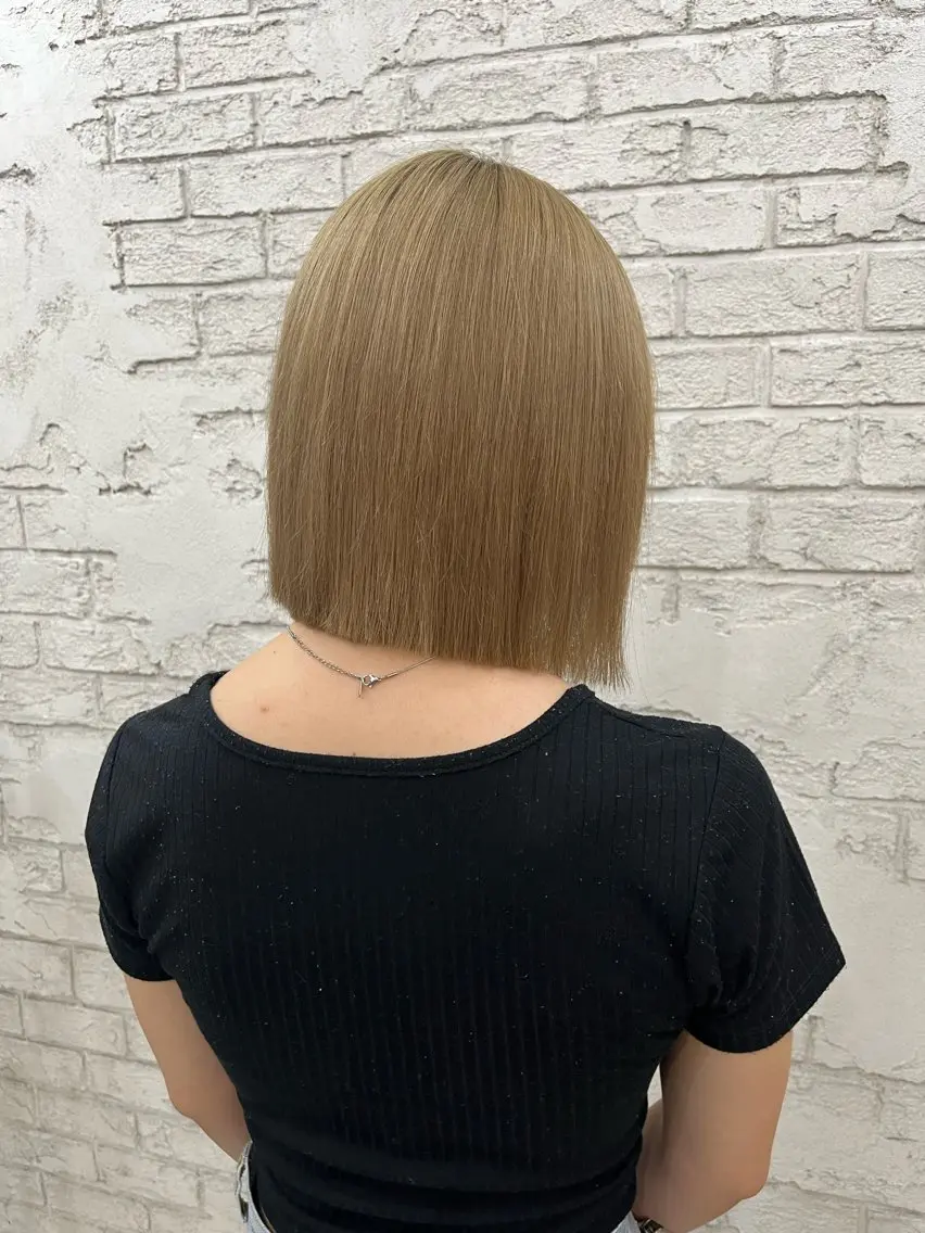 ミディアム 🪽髪質改善縮毛矯正 🤍MIU🤍のヘアスタイル
