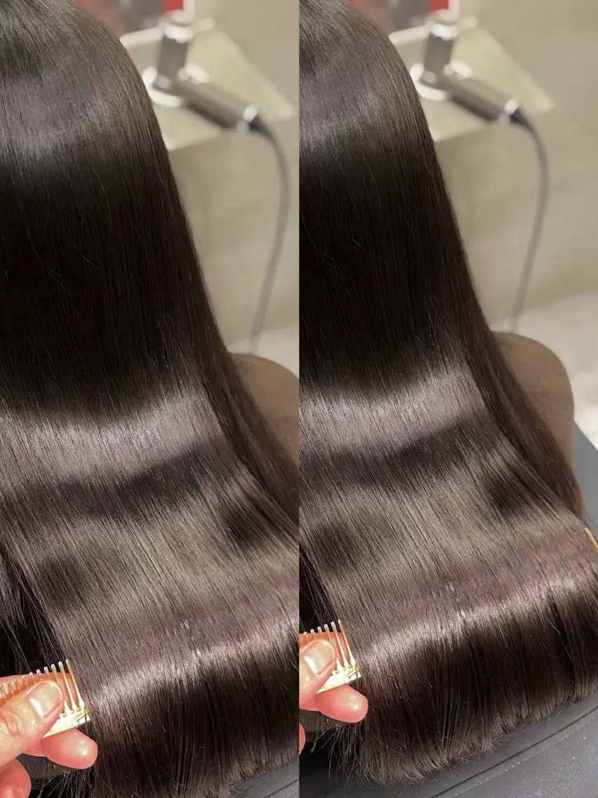 ロング 神戸三宮/店長/縮 毛/髪質改善/北郷のヘアスタイル