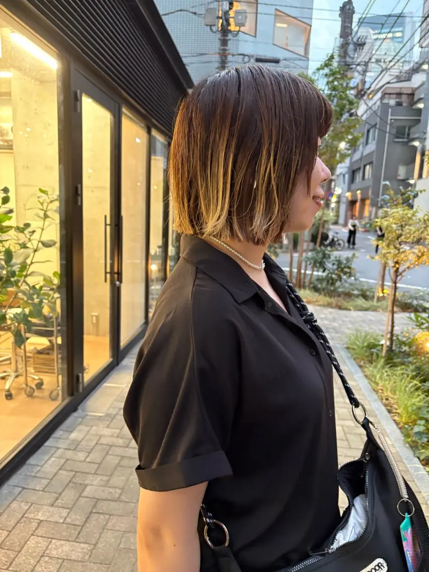 ショート カット eri kinjoのヘアスタイル
