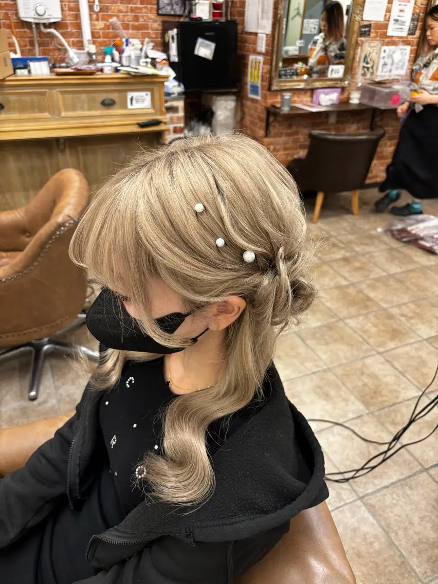 ミディアム 🎀 KUBO AYAKA 🎀✨のヘアスタイル