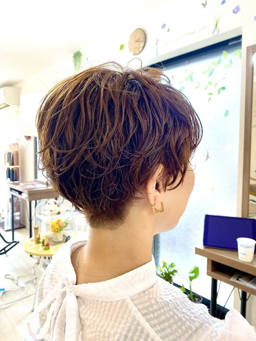 ショート パーマ MARRON 🍊mihoのヘアスタイル