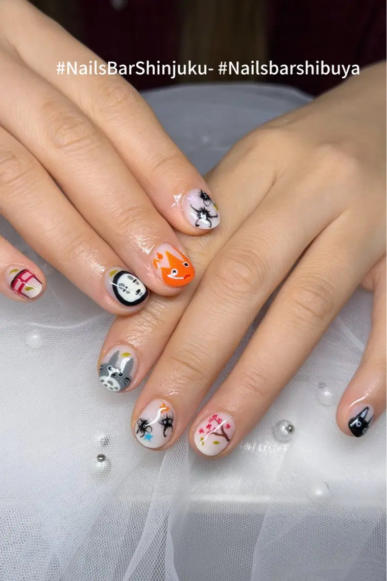 ネイル 長さ出し フレンチネイル ジェルネイル 韓国ネイル ロングネイル NAILS BAR SHINJUKUのネイルデザイン