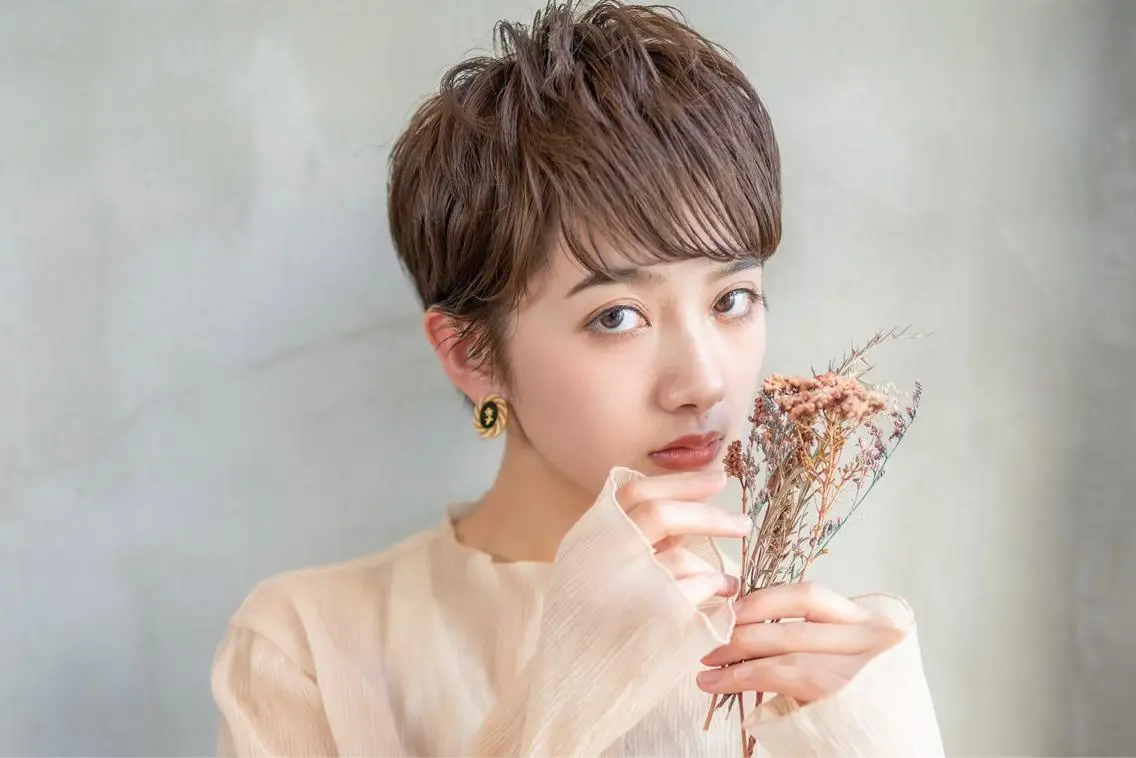 ショート カラー カット ヘアカラー トリートメント 🉐レイヤー/塩見 弘樹🉐渋谷のヘアスタイル