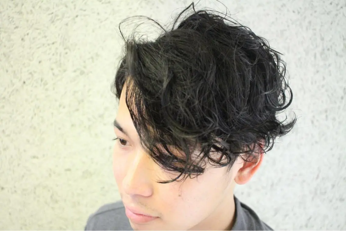 パーマ メンズ creep hair nozomiのヘアスタイル