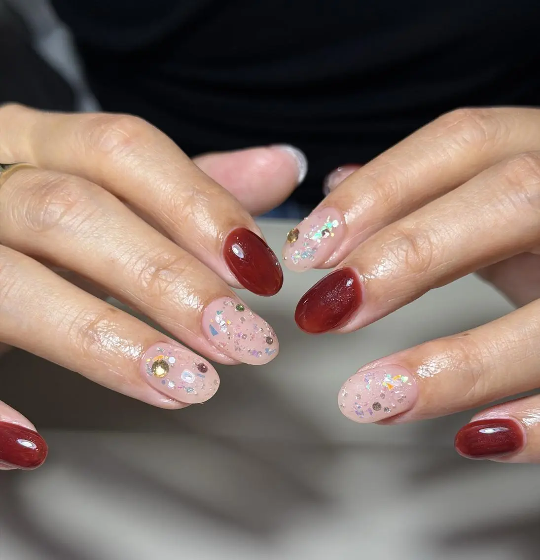 ネイル ハンドネイル ハンドケア 🍑 momo_nailのネイルデザイン