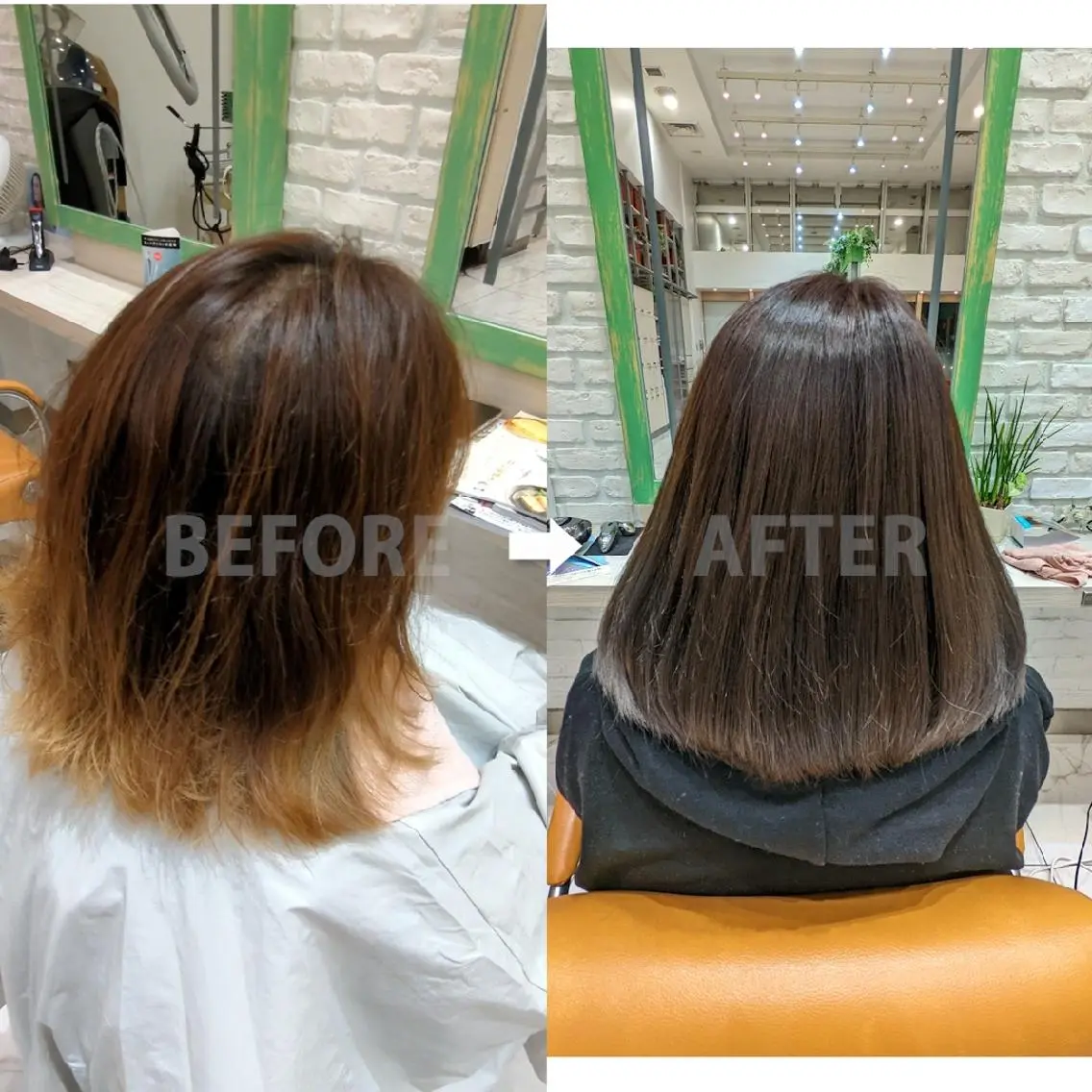 ミディアム 吉村 学のヘアスタイル