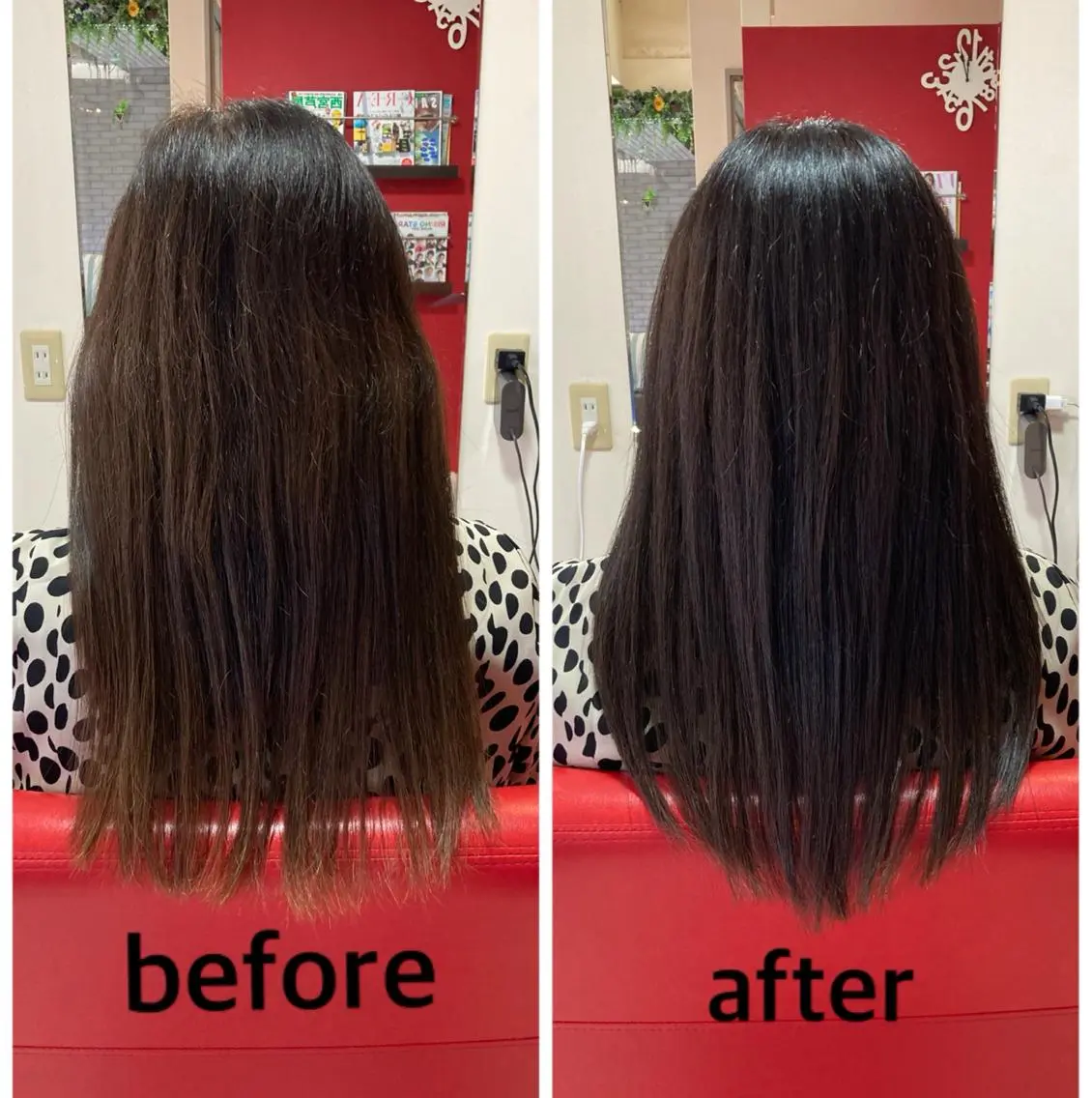 セミロング 岸本 友子のヘアスタイル