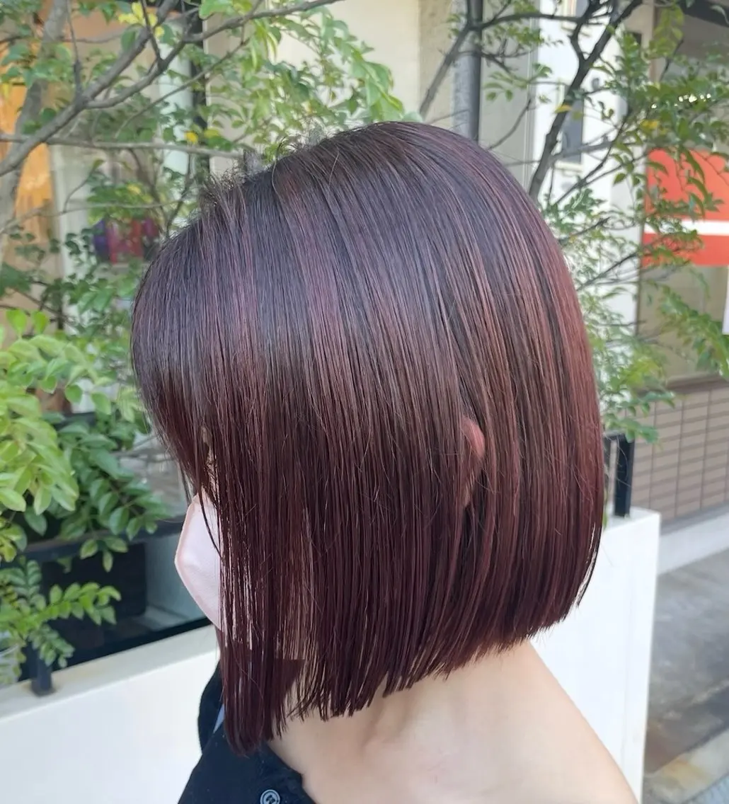 ショート カット トリートメント ショート×髪質改善 西梅田Kaiのヘアスタイル