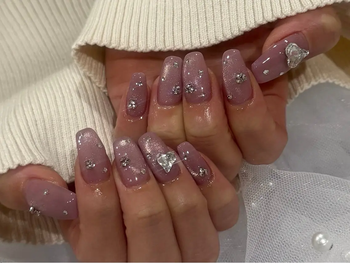 ネイル ハンドネイル ハンドケア amiLe 🎀yuunaのネイルデザイン