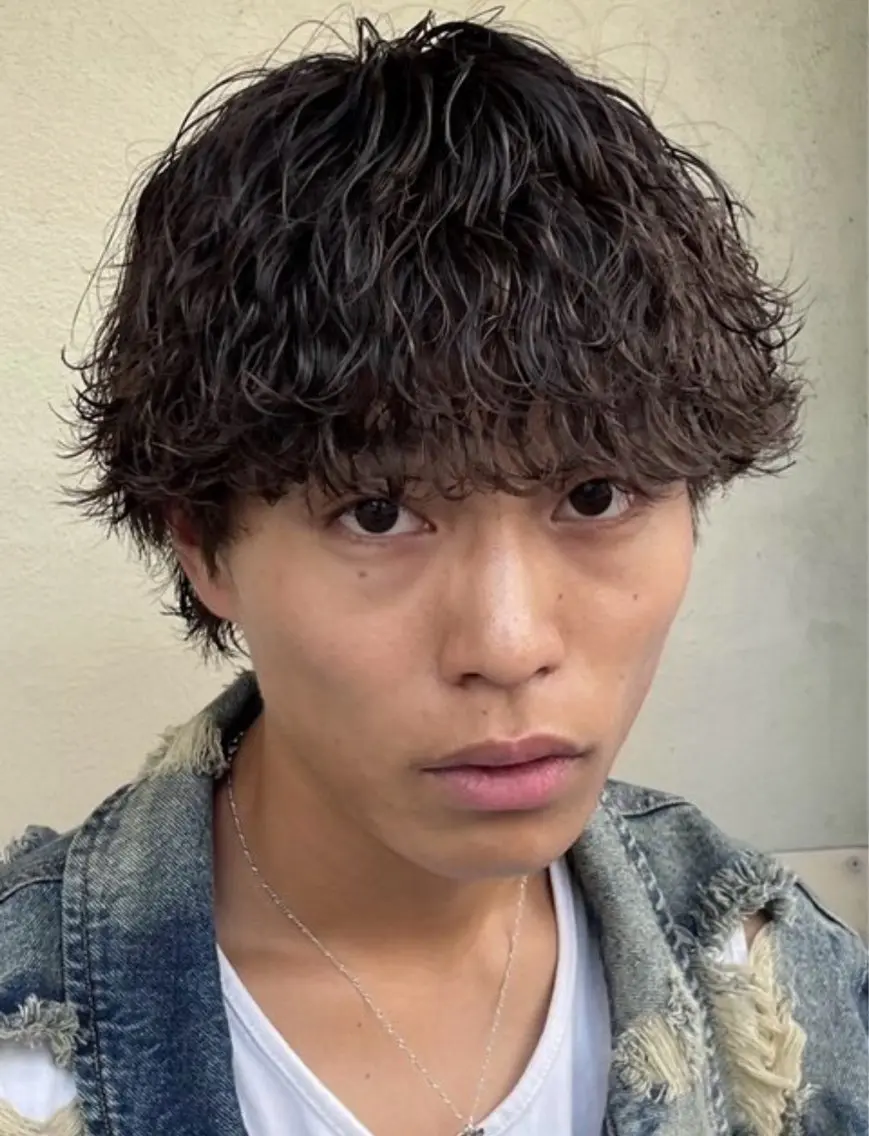 パーマ メンズ メンズパーマ 波巻きパーマ カット パーマ fifth/ あつきのヘアスタイル