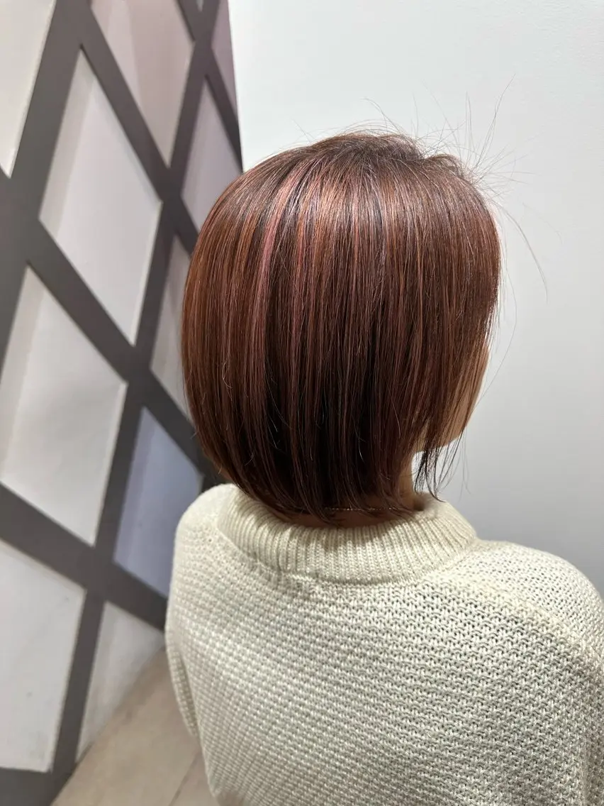 ショート ボブ 【echelle】 あむのヘアスタイル